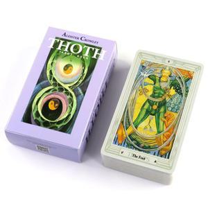 Aleister Crowley 토트 타로카드 카드덱 질문 신화카드 타드