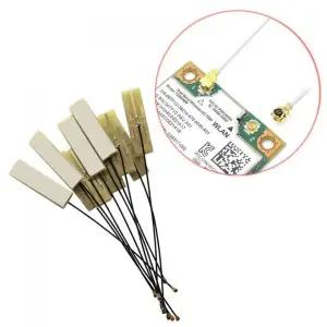 UHD안테나 TV 실내 지상파 수신기 내장 PCB 이중 주파수 FPV 안테나 와이파이 용 IPEX UFL IPX 4DBI 24G 5G
