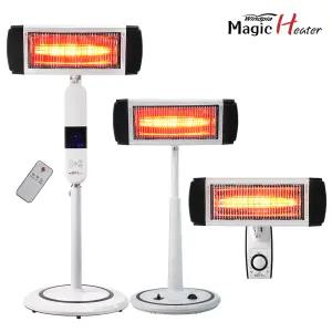 Magic-Heater 열효율 최강 1초난방 한파추천 근적외선 전기 매직 히터 난로 스탠드 벽걸이 모음
