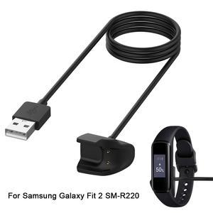 호환 삼성 SM-R220 전원 손목 2 핏 밴드 워치 충전기 갤럭시 케이블 USB 도크 스마트 충전 스테이션,