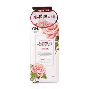 온더바디 캐시미어 퍼퓸 스위트러브 바디로션 400ml