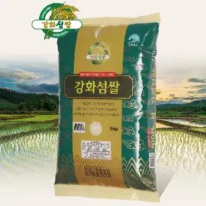 당일도정 밥맛좋은 강화섬 쌀 4kg 백미 으뜸쌀 선물용