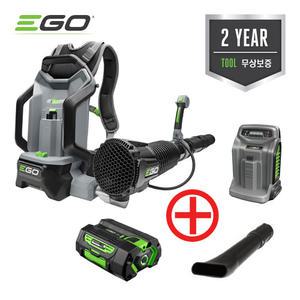 이고파워 LB6000E 백팩송풍기 5.0Ah 56V 배터리충전기세트 충전브로워 배부식송풍기 낙엽청소 제설작업