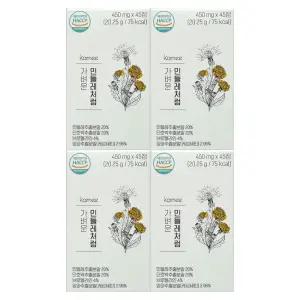 카미 가벼운 민들레처럼 450mg x 45정 4개 / 써클