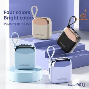 66W 고속 충전 보조베터리 CCC 중국 인증 10000mAh iPhone Xiaomi Huawei Samsung 용 미니 외장 배터리