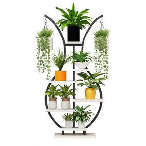 원목화분다이 화분스탠드 실내화분거치대 둥근 120cm 60x30x125 거실화분