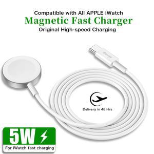 Apple Watch 울트라 충전기용 휴대용 자석 Apple Watch 시리즈 10 9 8 7 6 5 4 2 1 SE 2 1 Apple Watch 시리즈 3 충전기용 무선 충전기 iPhone Watch 충전기 유형 C 충전 케이블