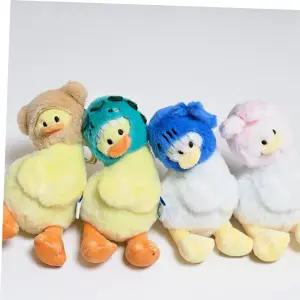 캐릭터인형 갸우뚱 까꿍 오리 인형 가방고리 키링 4Colors