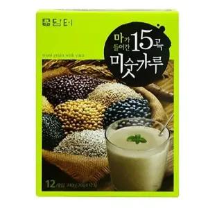 담터 마 가들어간 15곡 미숫가루 12T