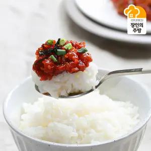 [품질보장][이광석장인]비빔낙지젓1kg 비빔오징어젓 밥도둑 참기름 반찬 젓갈 대용량 밥맛