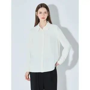 [쉬즈미스]라일락크림 폴리 베이직 셔츠  택가격  138000원 _P387715996