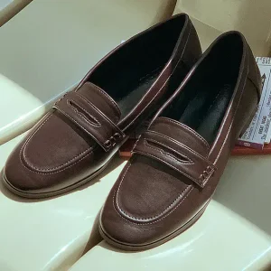 클래식 데일리 로퍼 여름 여성 데일리룩