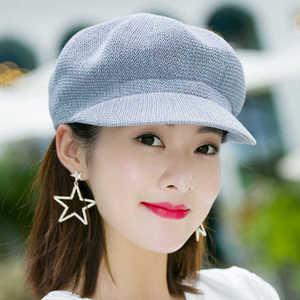 팔각모 밀짚모자 인텐시브 모자여봄여름햇 선캡 패션