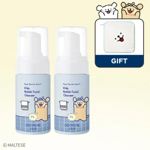 [궁중비책 x 몰티즈]키즈 버블 페이셜 클렌저 100ml x2개