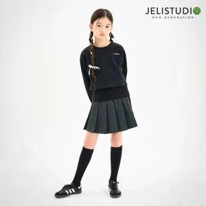 크롭레이어드스커트상하복