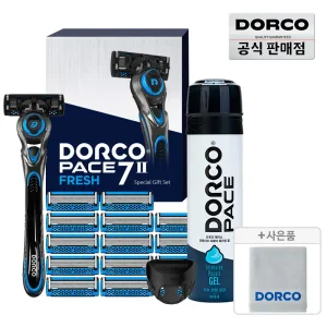 (15%즉할) 도루코 페이스7투 프레시 홈쇼핑 면도세트5호+증정(타올)/선물세트