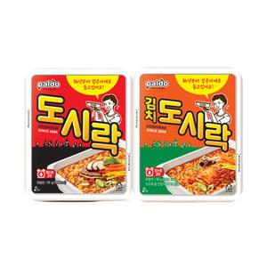 팔도 도시락 86g 6개 + 김치 도시락 86g 6개
