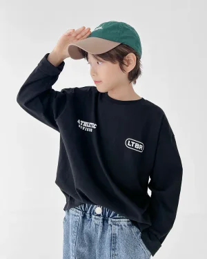 (리틀브로) (아동)B.28브룩엔긴팔티_블랙[티셔츠BFGD866D]