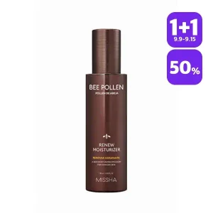 [1+1][미샤] 비폴렌 리뉴 모이스처라이저 130ml