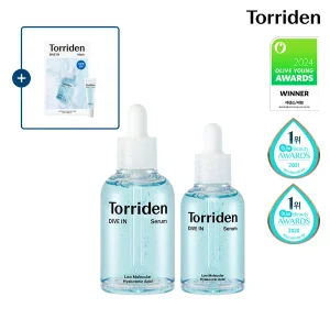 [SET] 토리든 다이브인 저분자 히알루론산 세럼 70ml+50ml (+다이브인 세럼 10ml+다이