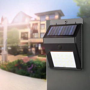 태양광 LED 조명 태양열 벽부등 마당 야외 현관 가로등 정원 실외 20LED