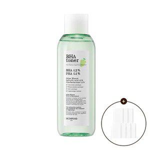 [스킨푸드] 샤인머스캣 시카 바하 토너 200ml + (증정) 100%순면패드 7매입