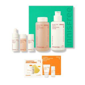 이니스프리 블랙티 유스 인핸싱 스킨케어 세트 (스킨 170mL + 로션 170mL) + GIFT