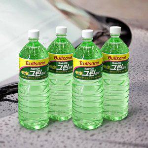 [혜택가11,340원]불스원 RainOK 그린워셔 1.8L 4개입