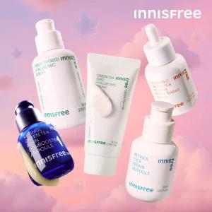 [~50%] 이니스프리 선케어/클렌징/마스크/핸드크림/레티놀/PDRN/비타C/그린티/노세범/화산송이/헤어/바디/패드/크림/블랙티/메이크업
