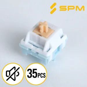 SPM 저소음 스위치 축 키보드 목새 35개