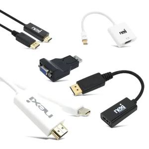 DP to HDMI VGA DVI RGB 미니 디스플레이포트 젠더 케이블 컨버터 MiniDP DPtoHDMI DPHDMI