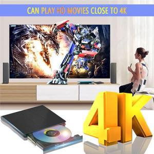 USB 3.0 외부 블루레이 드라이브 휴대용 BD-RW 광학 PC 노트북 Windows 11/10 용 DVD 버너 리더