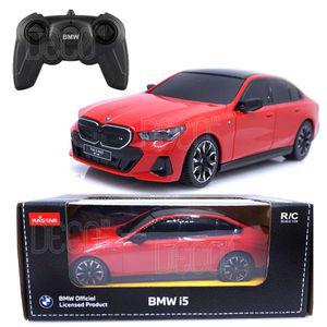 1 24 라스타 RC카 BMW I5 전기차 레드 무선조종 알