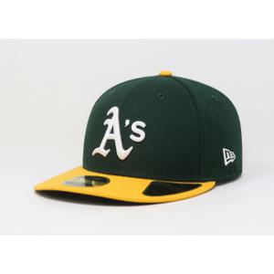 뉴에라 [슈즈네][정품] MLB 오클랜드 애슬레틱스 로우 프로파일 사이즈캡 야구모자 메이저리그 선수모자 5950-21-012