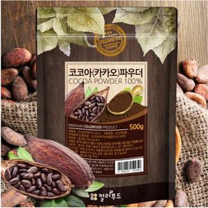 무설탕 무가당 코코아 카카오 분말 가루 파우더 500g 효능