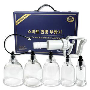 스마트 한방 부항기 18컵 풀세트 가정용 부항 한의원 병원 안마 지압