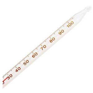 [제이큐]HS 알콜온도계 유리 AL-100 0~105도 150mm 10개묶음