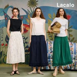 [Lacalo] 라칼로 티어드 스커트 2종