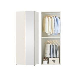 한샘 샘베딩 마일드 거울옷장 80cm(높이216cm) 2단행거형 2종