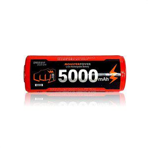 [기타]26650 5000mAh 충전식 건전지 배터리 3.7V 보호회로