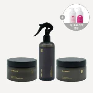 세라진 헤어 CC클리 에센스 트리트먼트 극손상 모발 헤어팩 SET+ 미소피네 샴푸set