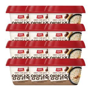 양반 영양닭죽 285g x12개