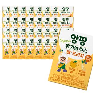 서울우유 앙팡 유기농 주스 배도라지 120mL 32개