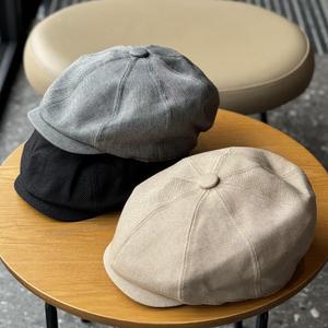 남자헌팅캡 봄 여름 팔각모 중년 빵모자 빅사이즈