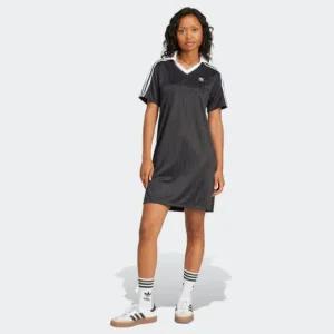 갤러리아 [ADIDAS](여성용)아디컬러 풋볼 자카드 브이넥 드레스/JD2599