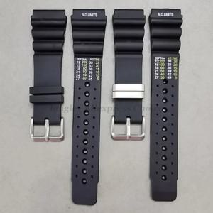 ND 제한 다이버 고무 실리콘 스트랩 20 22 24mm 스포츠 시계 밴드 for Seiko for Citizen for Promaster fo