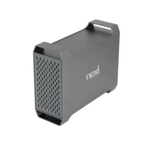 USB C타입 2Bay 데이터 스토리지 SATA HDD 다스 대용량 외장 하드 케이스 / 2베이 DAS WISENX1437
