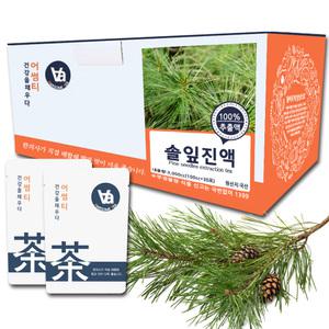 중저온추출 16시간 국산 솔잎 엑기스 즙 진액 100ml x 30개입