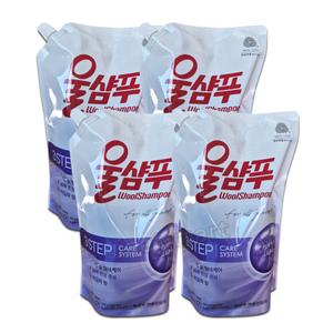 [애경]울샴푸 퍼플라일락 리필 1300ml x 4개