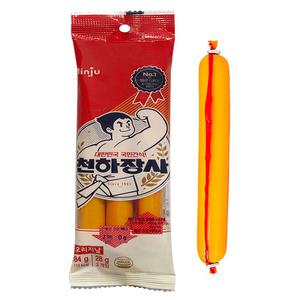 진주햄 천하장사 소시지 오리지날 84g (28g x 3개입) 10봉